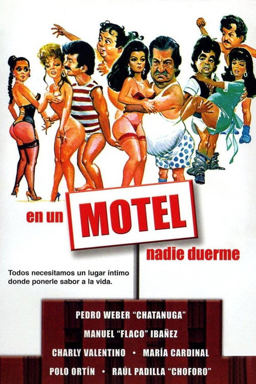 Movie poster for En un motel nadie duerme (1989)
