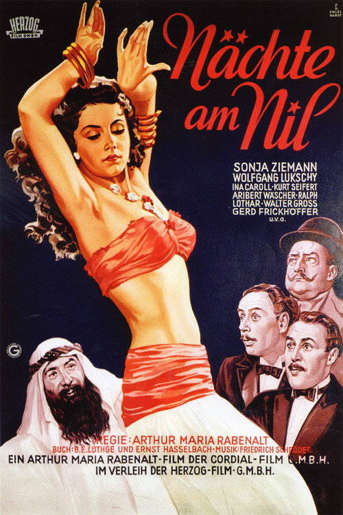 Movie poster for Nächte am Nil (1949)