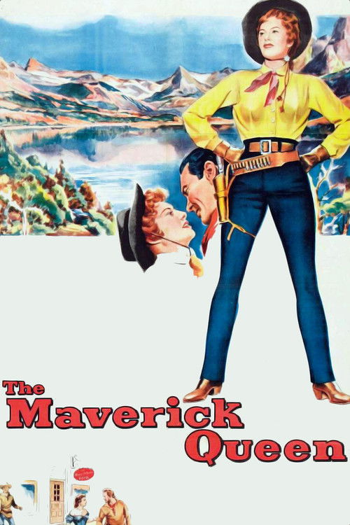 Movie poster for The Maverick Queen (1956)
