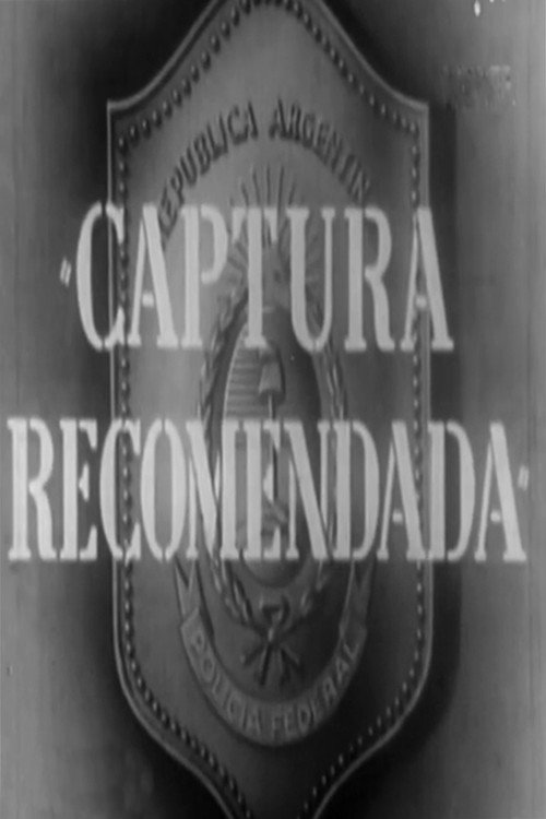Movie poster for Recommended capture (1950)