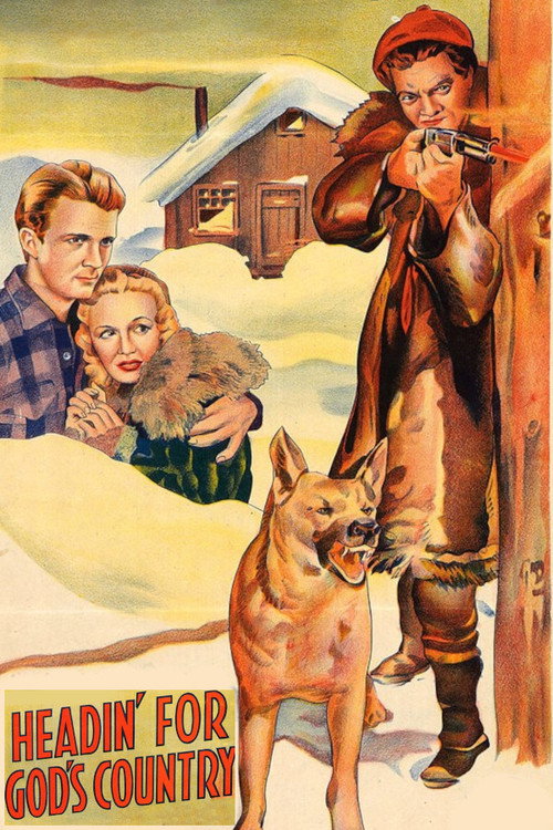 Movie poster for Headin' for God's Country (1943)