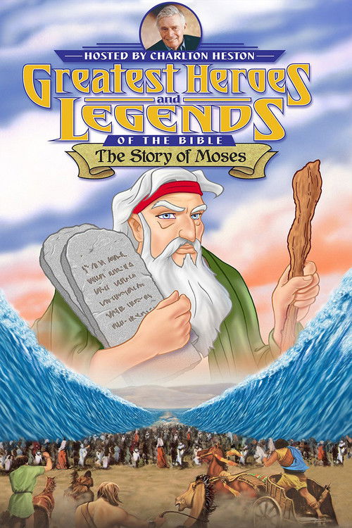 Movie poster for Greatest Heroes and Legends of The Bible: The Story of Moses (2003)