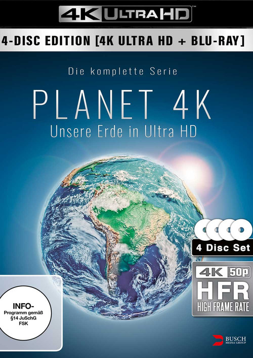 Series poster for Planet 4K - Our Planet in Ultra HD (2019)
