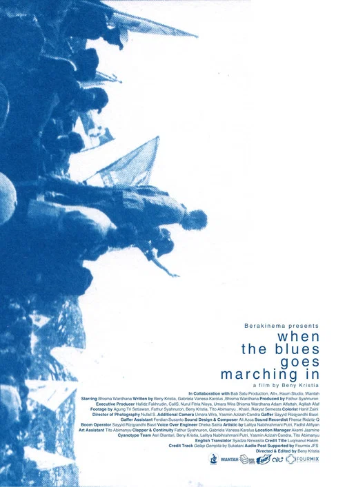 Movie poster for When The Blues Goes Marching In (2025)