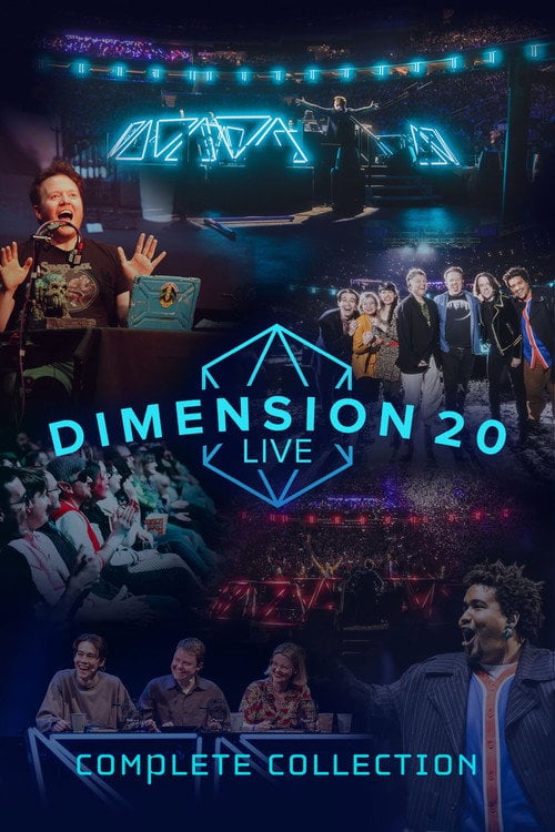 Series poster for Dimension 20 Live (2024)