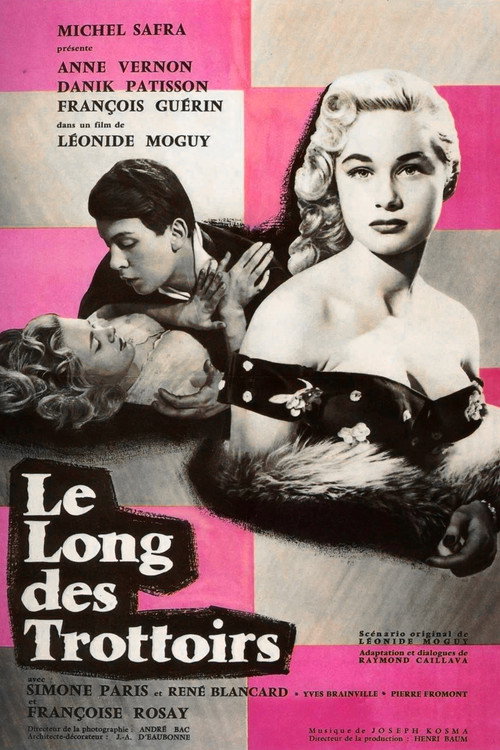 Movie poster for Diary of a Bad Girl (1956)