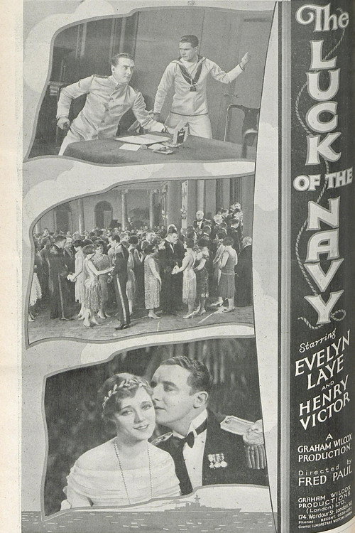 Movie poster for The Luck of the Navy (1927)