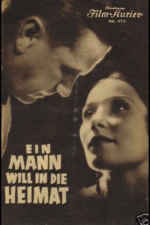 Movie poster for A Man Wants to Get to Germany (1934)