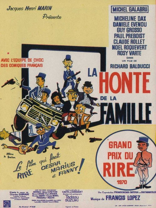 Movie poster for La Honte de la famille (1969)