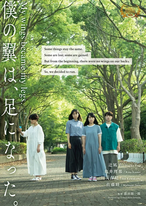 Movie poster for My wings became my legs. (2023)