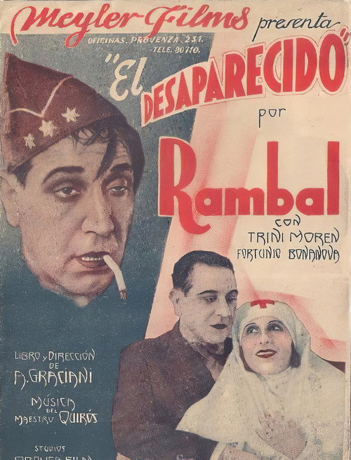 Movie poster for El desaparecido (1934)
