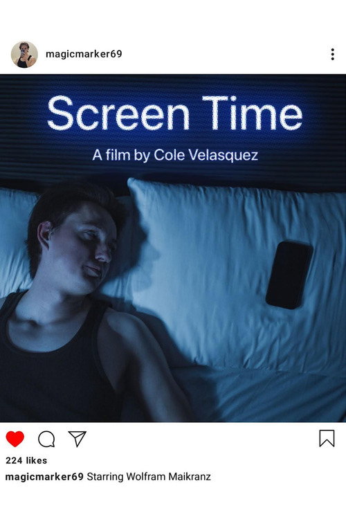 Movie poster for Screen Time (2024)