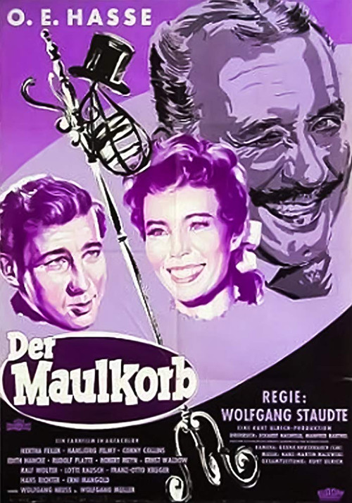 Movie poster for Der Maulkorb (1958)