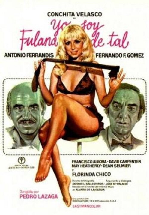 Movie poster for Yo soy fulana de tal (1975)