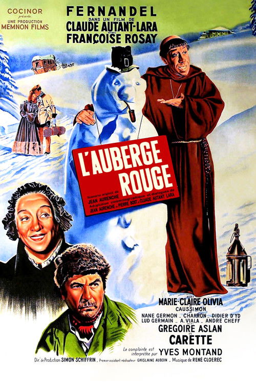 Movie poster for The Red Inn (1951)