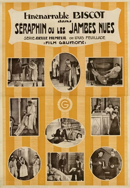 Movie poster for Séraphin ou les jambes nues (1921)