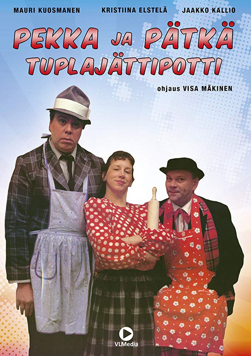 Movie poster for Pekka & Pätkä ja tuplajättipotti (1985)
