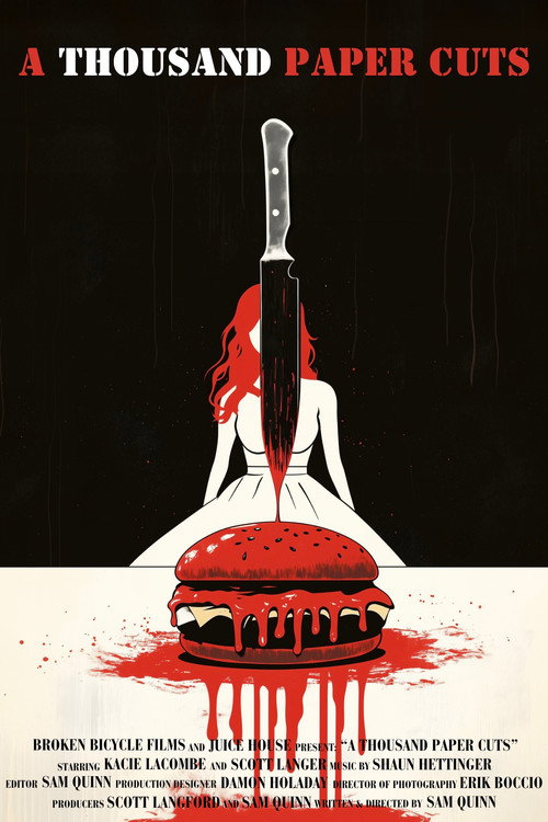 Movie poster for A Thousand Paper Cuts