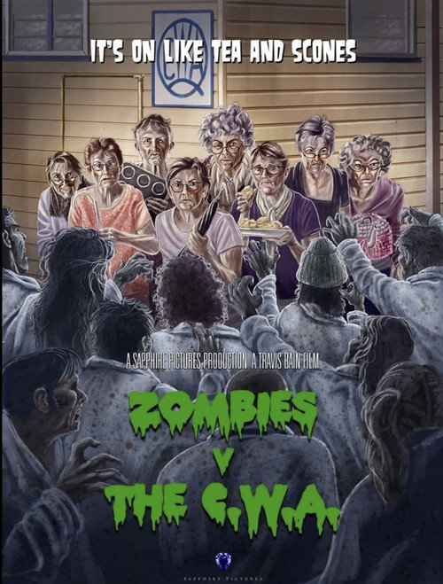 Movie poster for Zombies V the C.W.A. (2022)