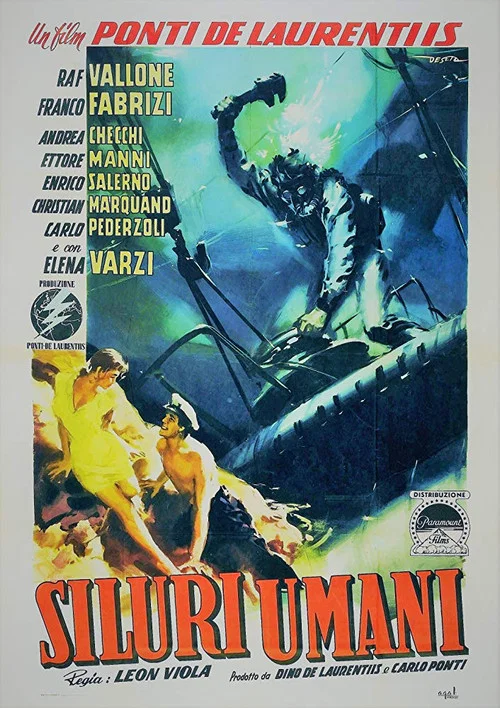 Movie poster for Human Torpedoes (1954)