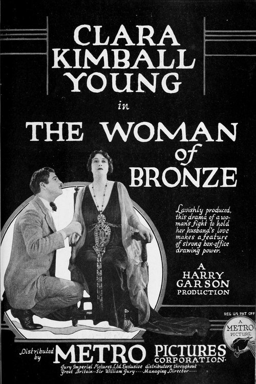 Movie poster for The Woman of Bronze (1923)