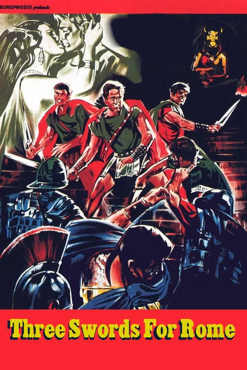 Movie poster for Three Swords for Rome (1964)