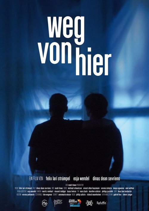 Movie poster for Away from here (2021)