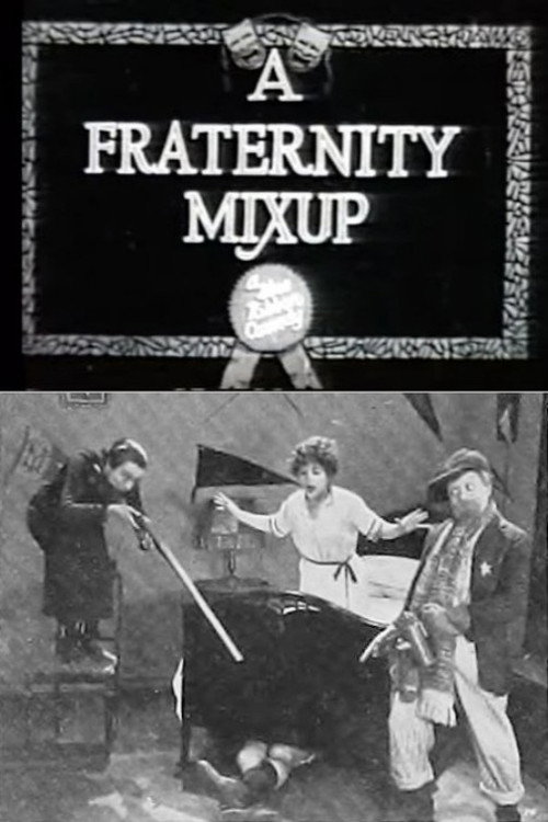 Movie poster for A Fraternity Mixup (1926)