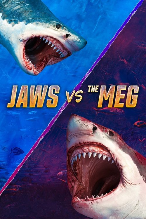 Movie poster for Jaws vs. the Meg (2023)