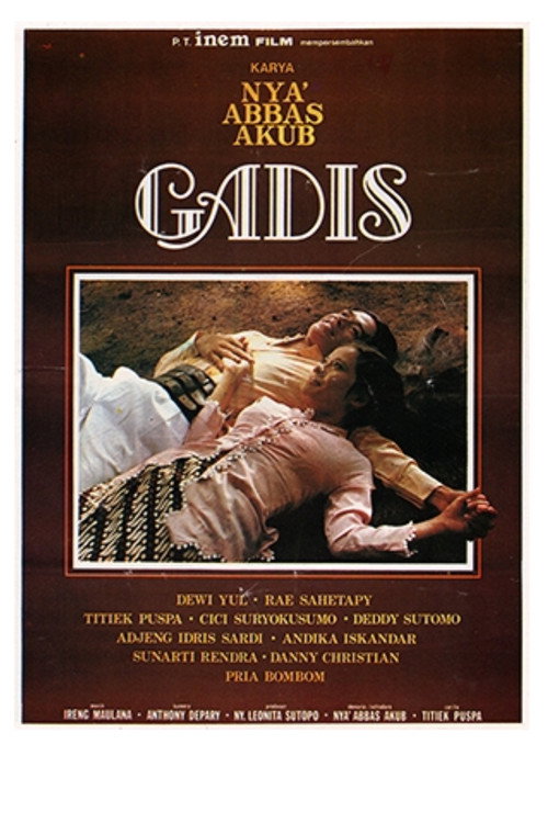 Movie poster for Gadis (1980)