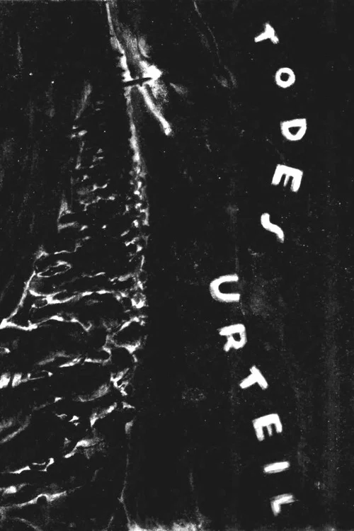 Movie poster for Todesurteil (1919)