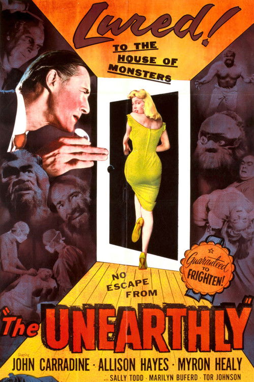 Movie poster for The Unearthly (1957)