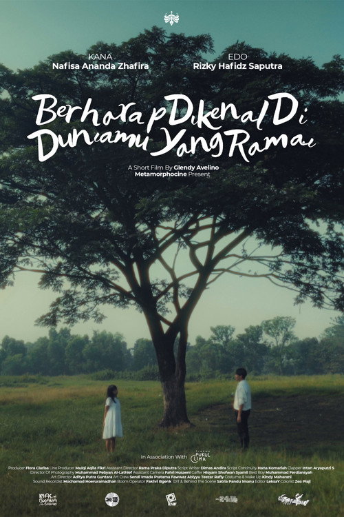 Movie poster for Berharap Dikenal Di Duniamu Yang Ramai (2026)