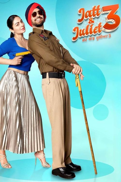 Movie poster for Jatt & Juliet 3 (2024)