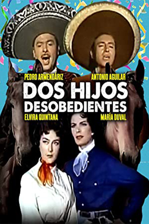 Movie poster for Dos hijos desobedientes (1960)