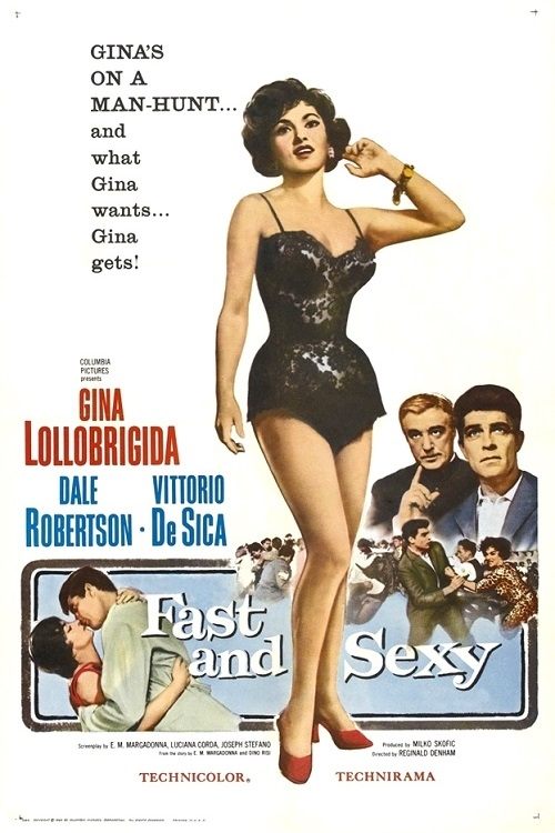 Movie poster for Fast and Sexy (1958)