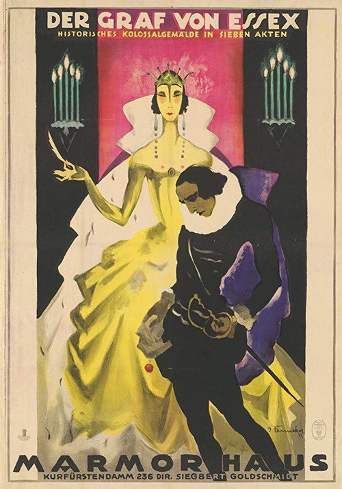 Movie poster for Der Graf von Essex (1922)