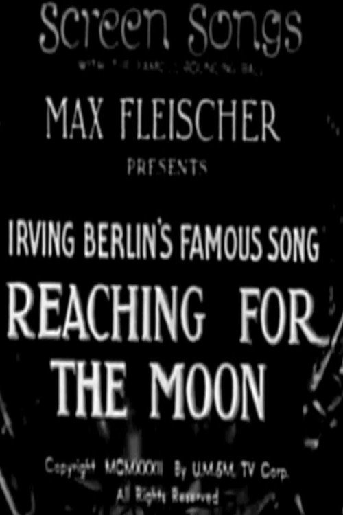 Movie poster for Reaching for the Moon (1933)