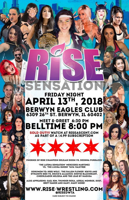 Movie poster for RISE 7: Sensation (2018)