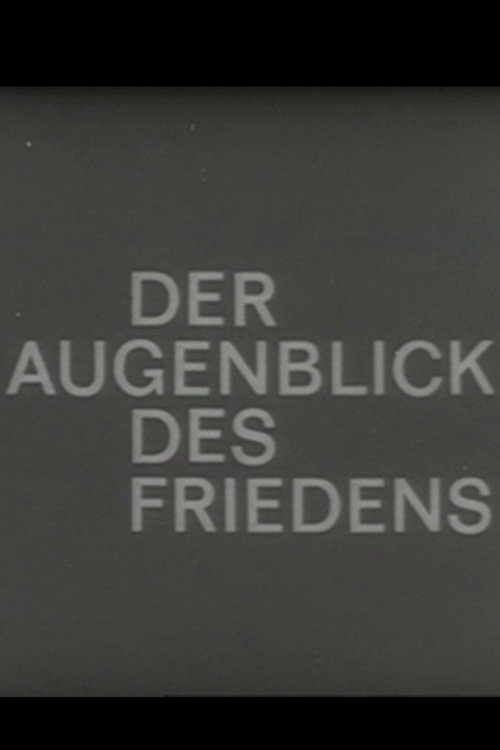 Movie poster for The Moment of Peace (1965)