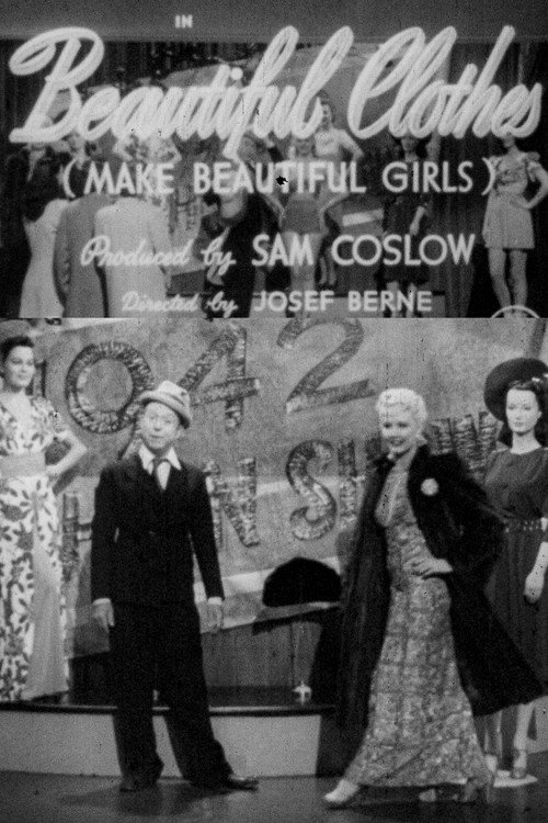 Movie poster for Beautiful Clothes (1942)