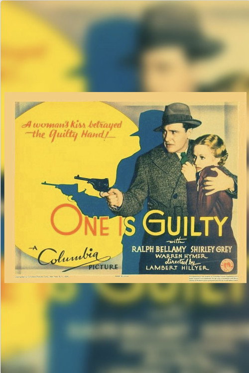 Movie poster for One Is Guilty (1934)