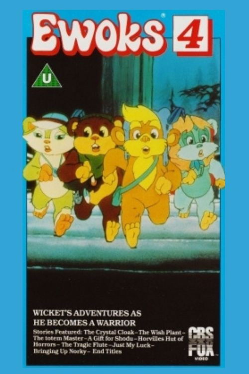 Movie poster for Ewoks 4: Wicket's Adventures as He Becomes a Warrior (1988)