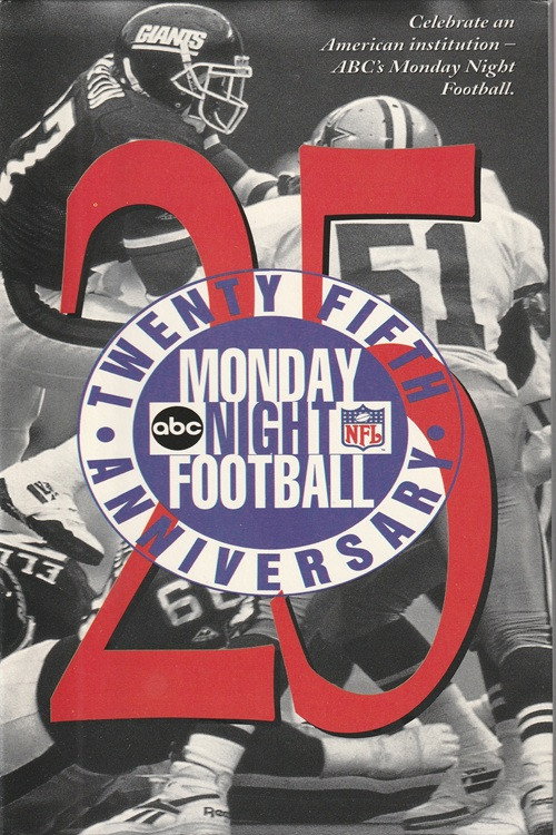 Movie poster for Monday Night Football: 25th Anniversary (1994)