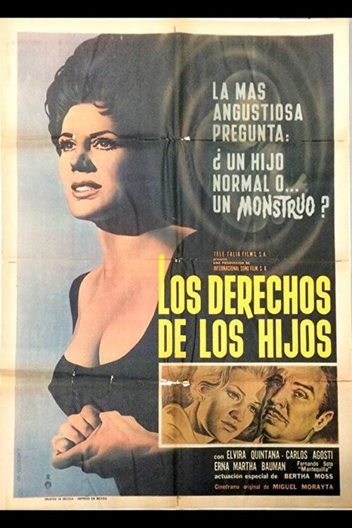 Movie poster for Los derechos de los hijos (1963)