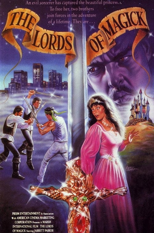 Movie poster for The Lords of Magick (1989)