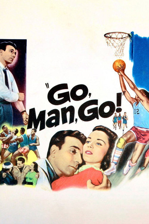 Movie poster for Go Man Go (1954)