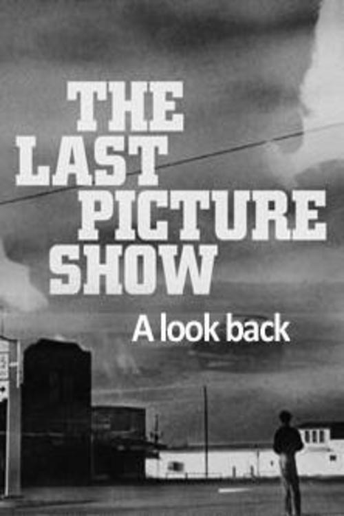 Movie poster for The Last Picture Show: A Look Back (1999)