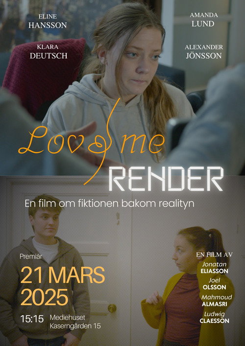 Movie poster for Love Me Render (2025)