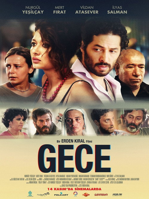 Movie poster for Gece (2014)